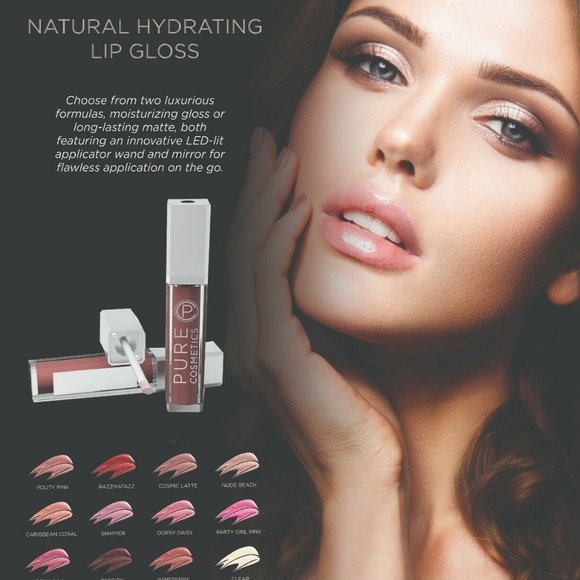 Pure Cosmetics Illumination Light Up Clear Lip Plumper w/ Mirror New & Sealed! - Picture 5 of 6